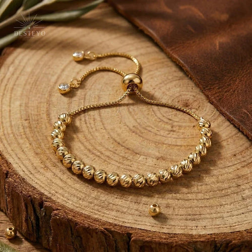 PULSERA DE ORO DIAMANTADA 18K